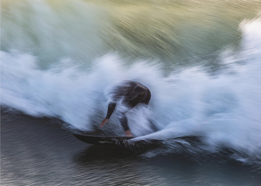 In the wave - Poster / Art Print