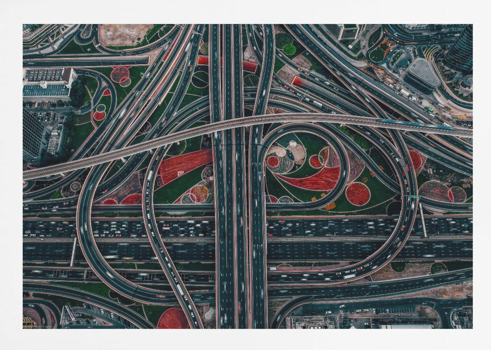 urban labyrinth - Poster / Art Print