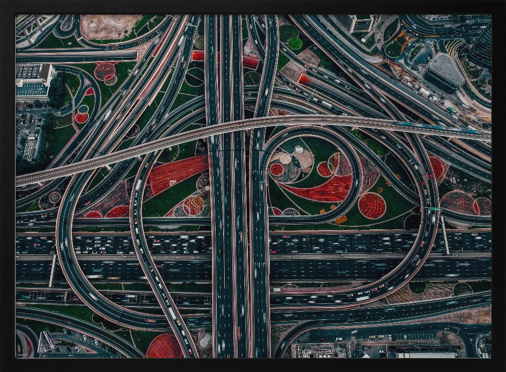 urban labyrinth - Poster / Art Print