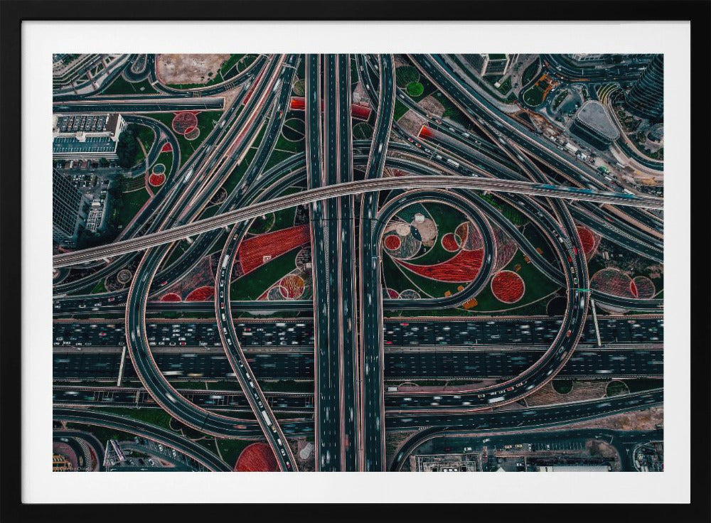 urban labyrinth - Poster / Art Print