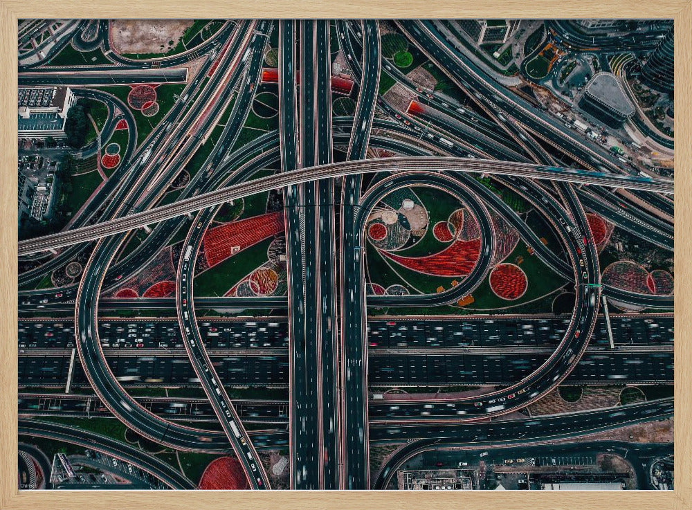 urban labyrinth - Poster / Art Print