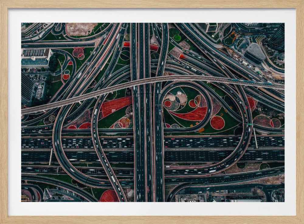 urban labyrinth - Poster / Art Print