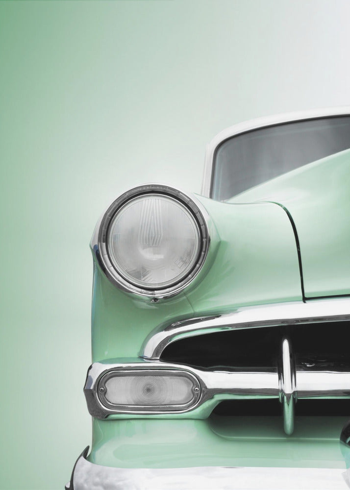US classic car 1954 Bel Air Powerglide - Poster / Art Print