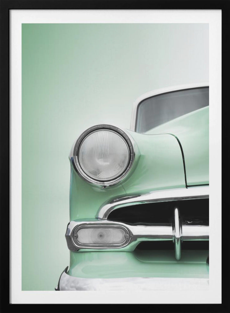 US classic car 1954 Bel Air Powerglide - Poster / Art Print