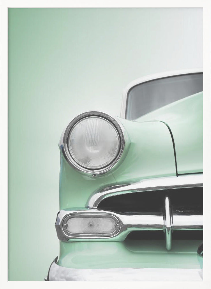 US classic car 1954 Bel Air Powerglide - Poster / Art Print