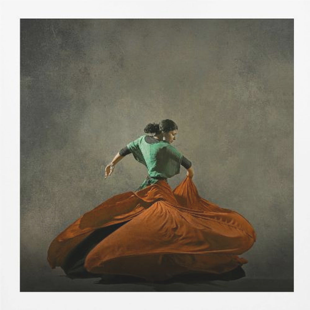 The girl & dance - Poster / Art Print