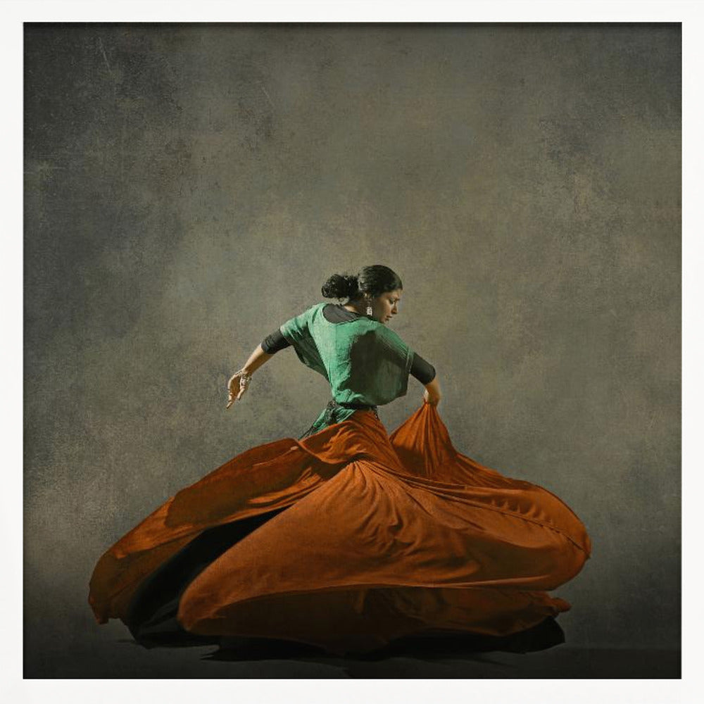 The girl & dance - Poster / Art Print