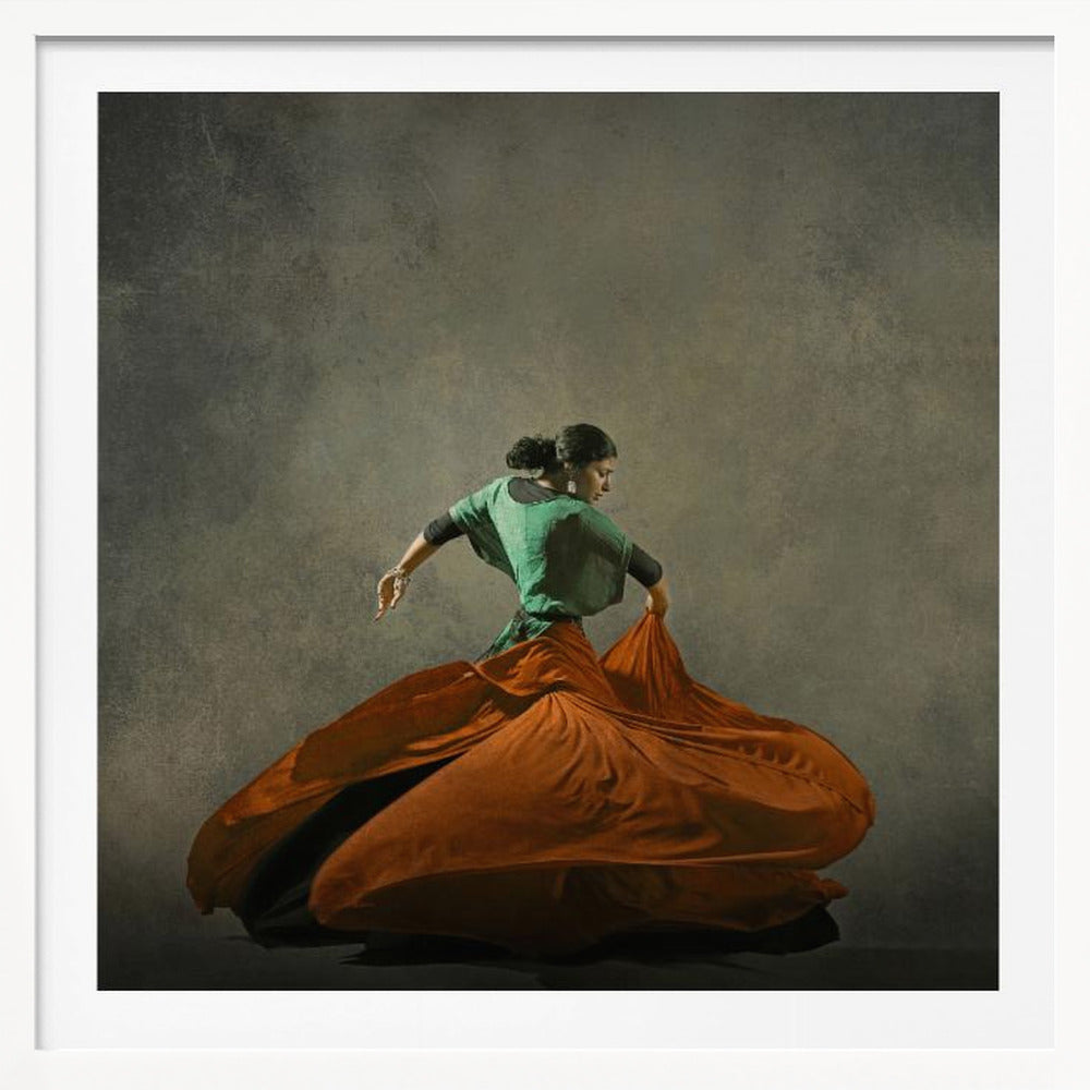 The girl & dance - Poster / Art Print