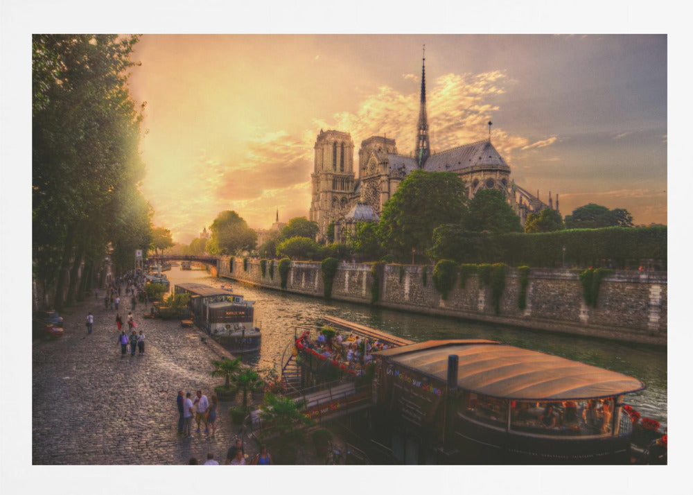 Cathédrale Notre-Dame de Paris - Poster / Art Print