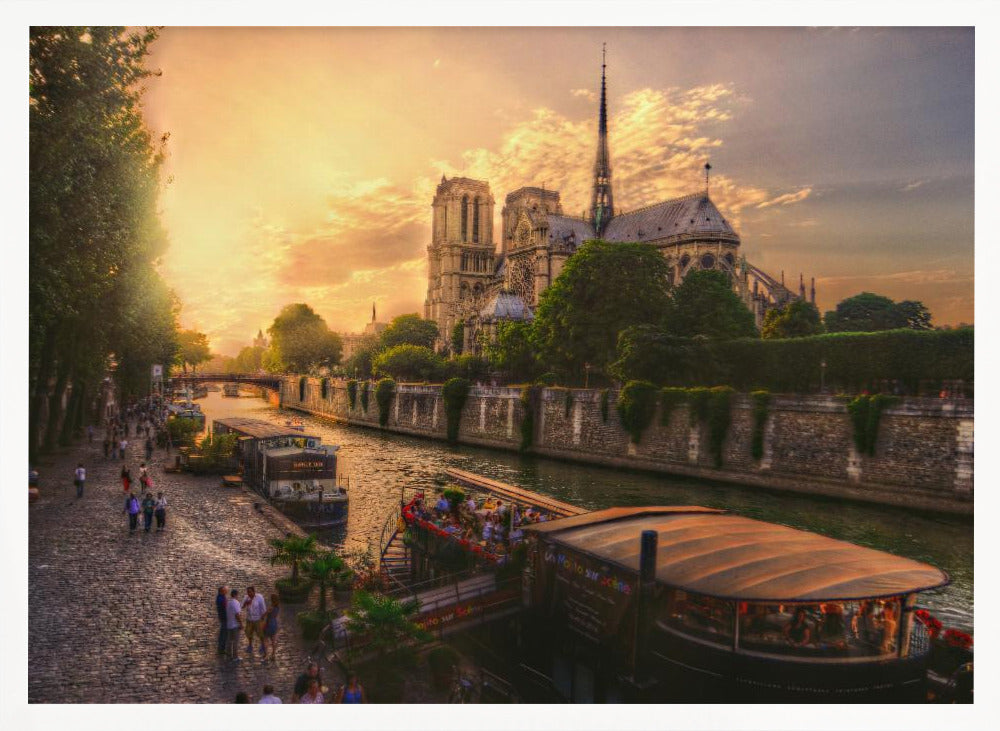 Cathédrale Notre-Dame de Paris - Poster / Art Print