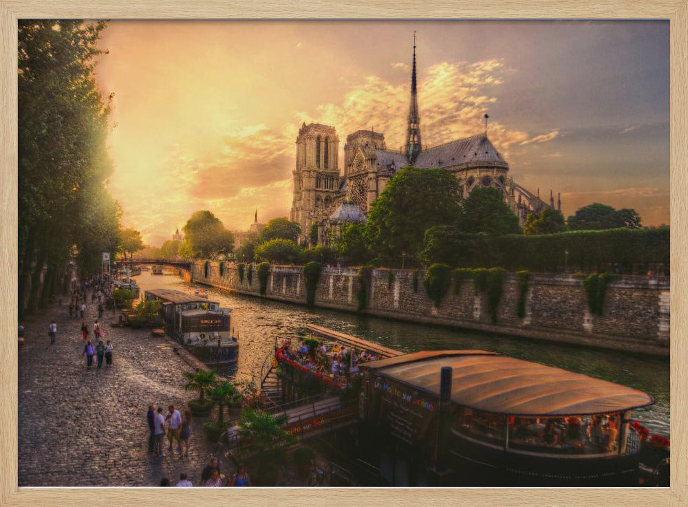 Cathédrale Notre-Dame de Paris - Poster / Art Print