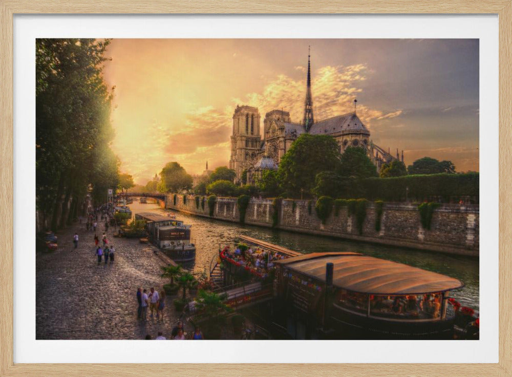Cathédrale Notre-Dame de Paris - Poster / Art Print