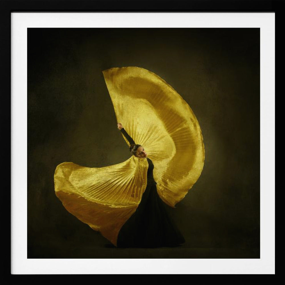 The girl & dance - Poster / Art Print