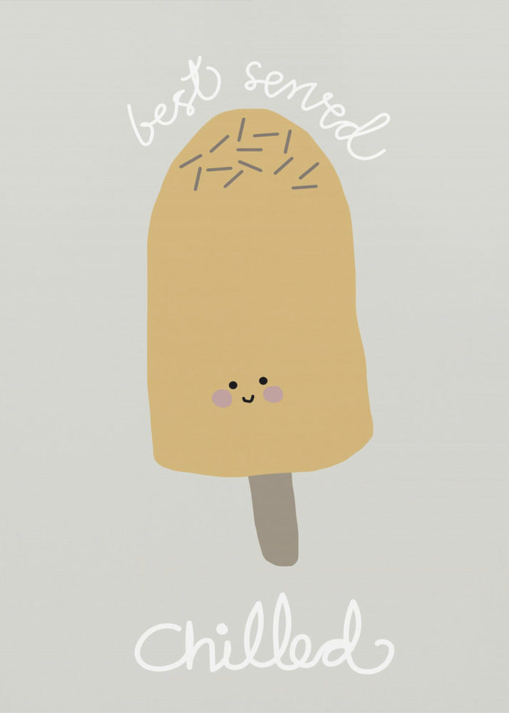 Chilled Ice Cream - Poster / Art Print