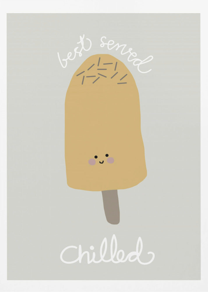 Chilled Ice Cream - Poster / Art Print