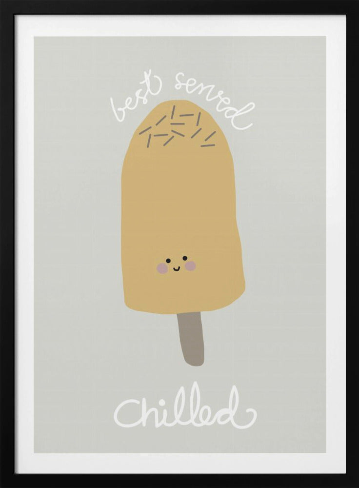 Chilled Ice Cream - Poster / Art Print