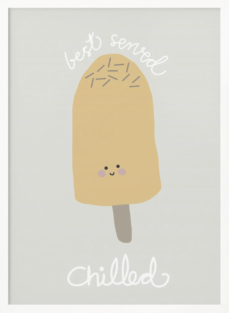 Chilled Ice Cream - Poster / Art Print