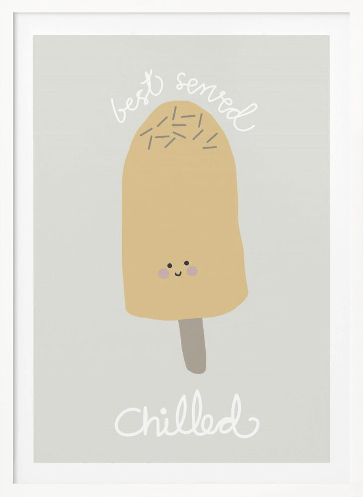 Chilled Ice Cream - Poster / Art Print