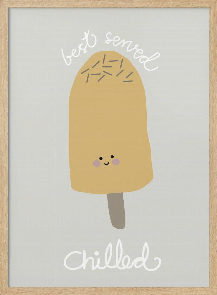 Chilled Ice Cream - Poster / Art Print