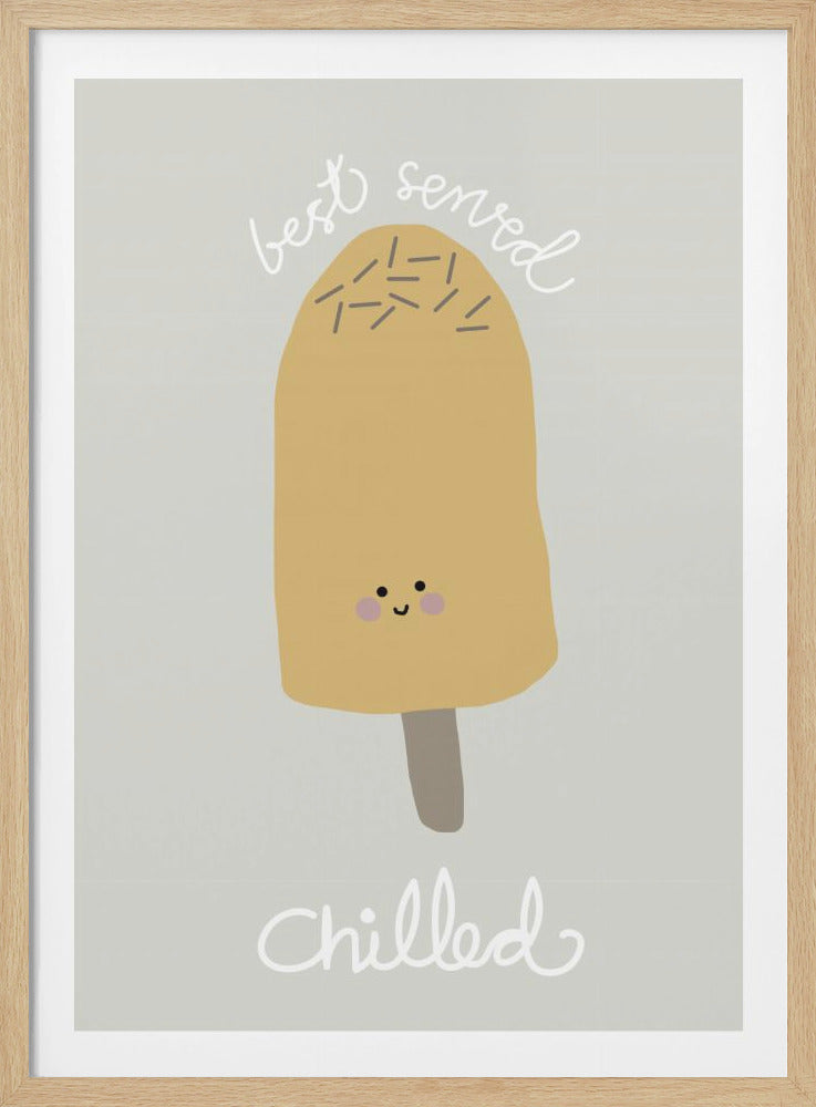 Chilled Ice Cream - Poster / Art Print