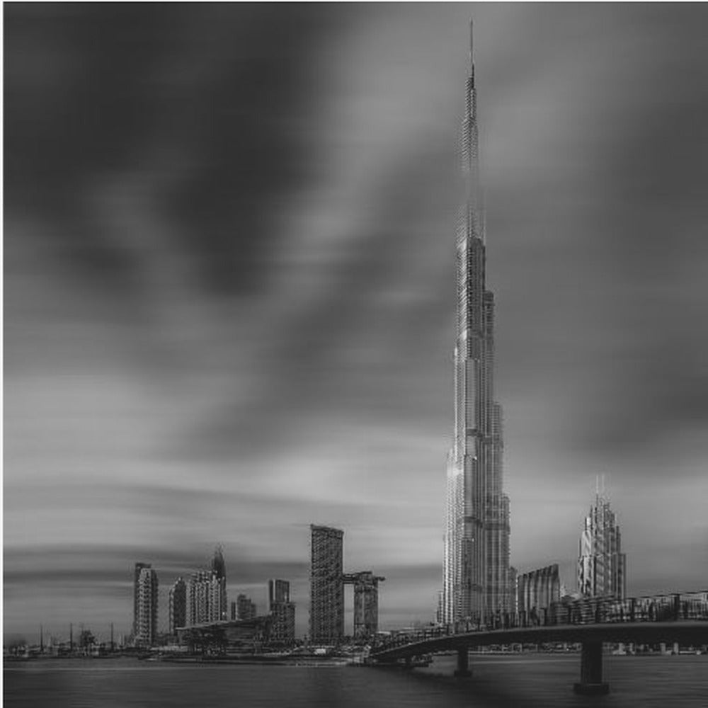 Dubai Downtown Cityscape, Dubai, UAE. - Posters / Art Prints