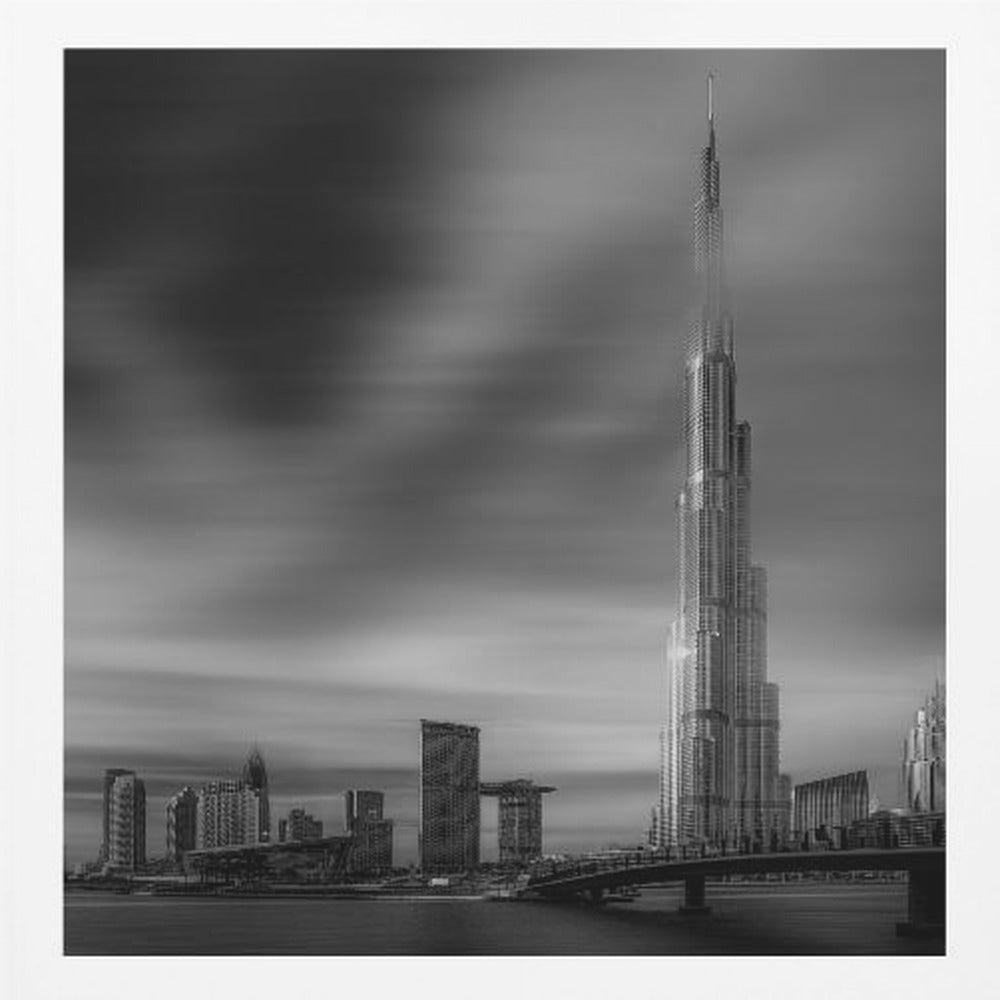 Dubai Downtown Cityscape, Dubai, UAE. - Posters / Art Prints
