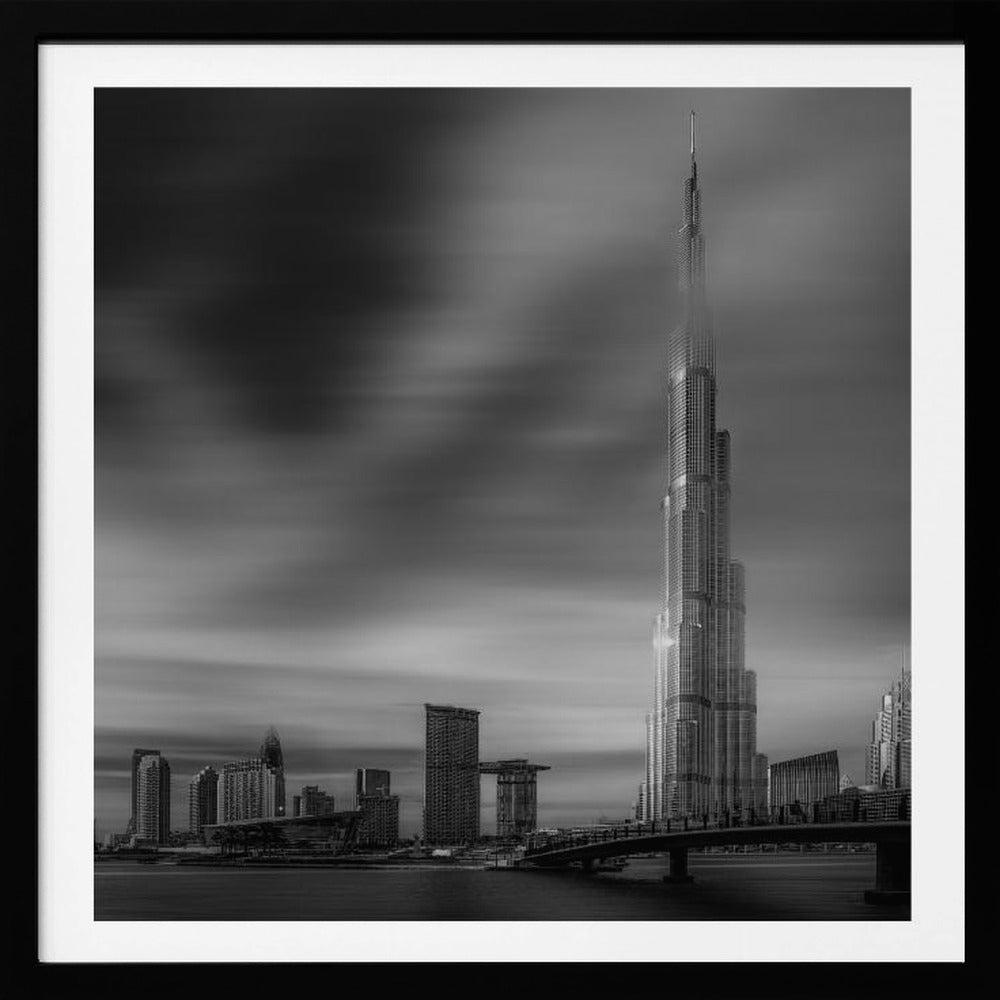 Dubai Downtown Cityscape, Dubai, UAE. - Posters / Art Prints