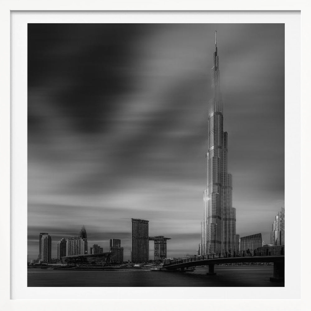 Dubai Downtown Cityscape, Dubai, UAE. - Posters / Art Prints