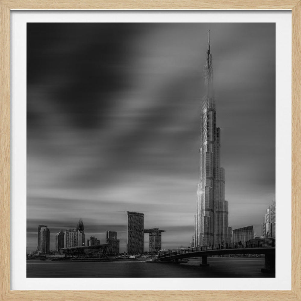 Dubai Downtown Cityscape, Dubai, UAE. - Posters / Art Prints