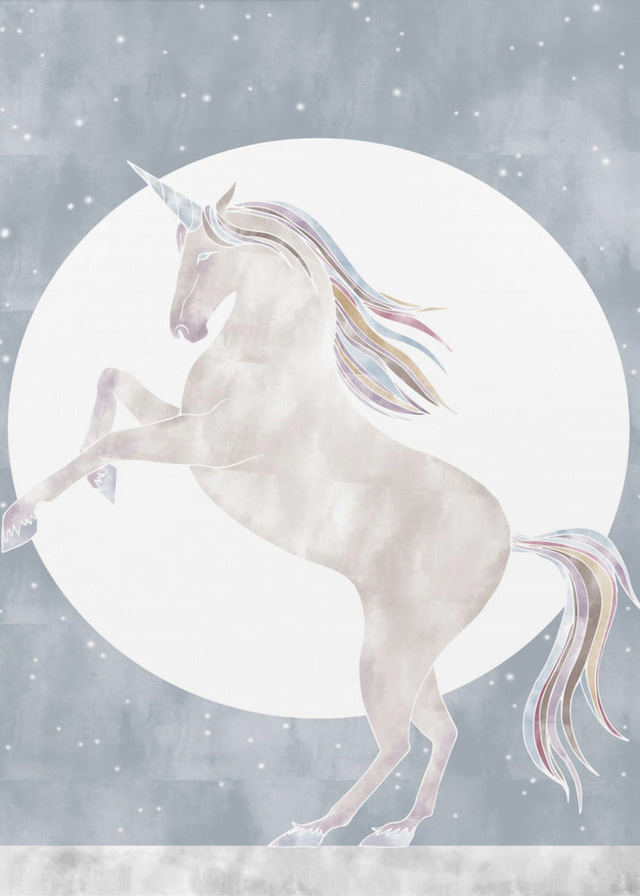 Rising Unicorn - Poster / Art Print