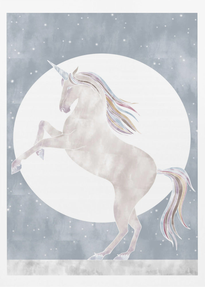 Rising Unicorn - Poster / Art Print