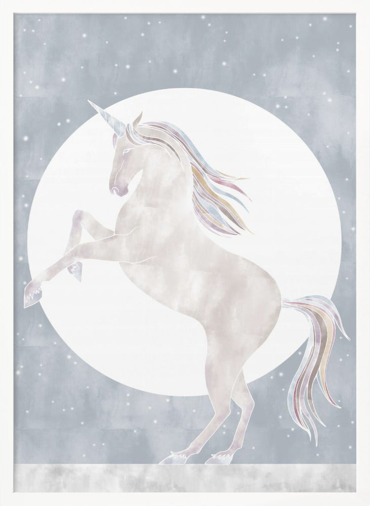 Rising Unicorn - Poster / Art Print