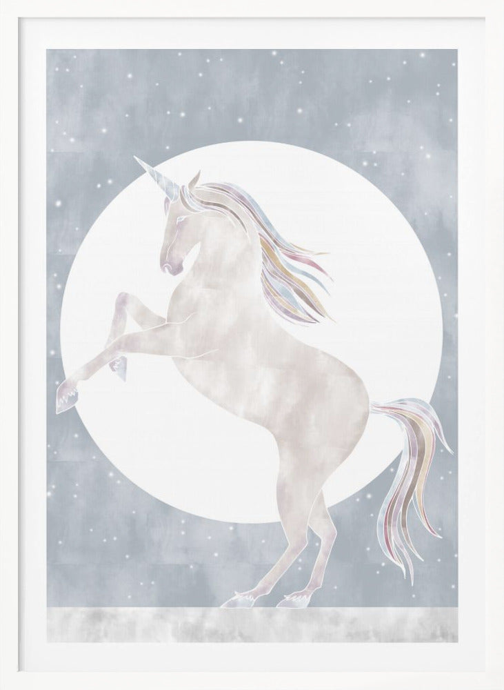 Rising Unicorn - Poster / Art Print
