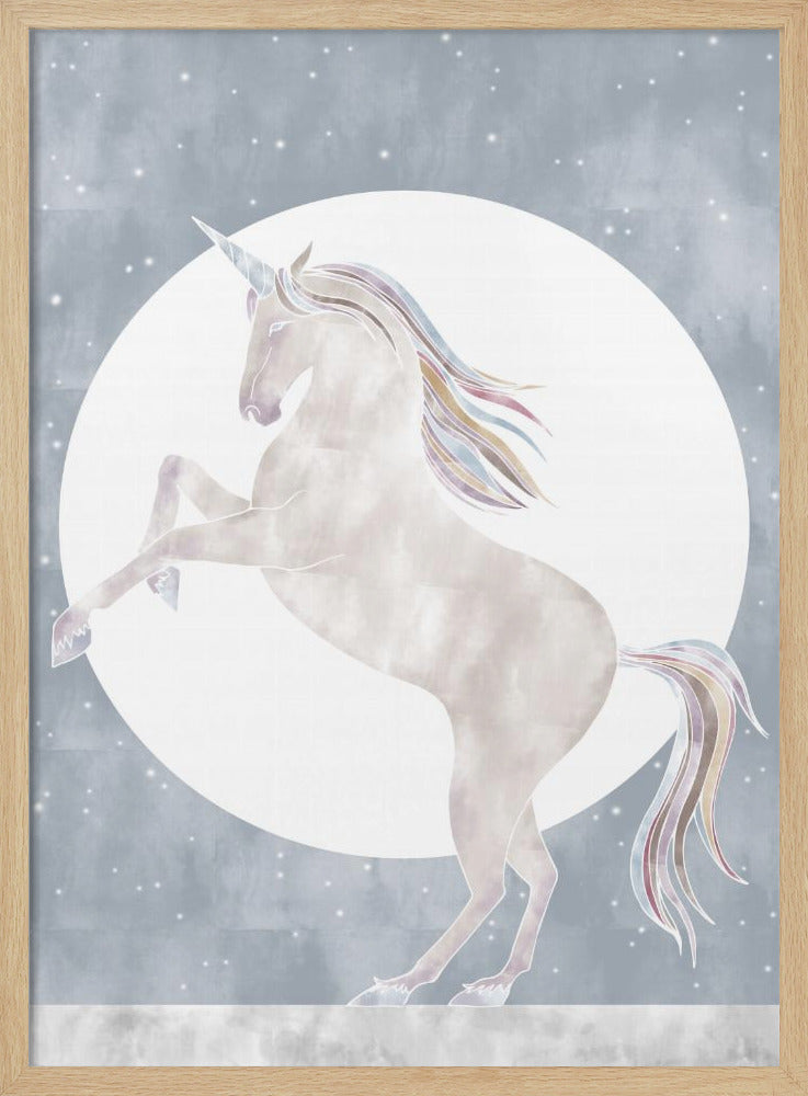 Rising Unicorn - Poster / Art Print