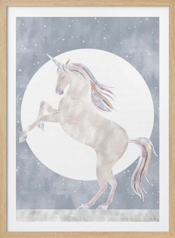 Rising Unicorn - Poster / Art Print