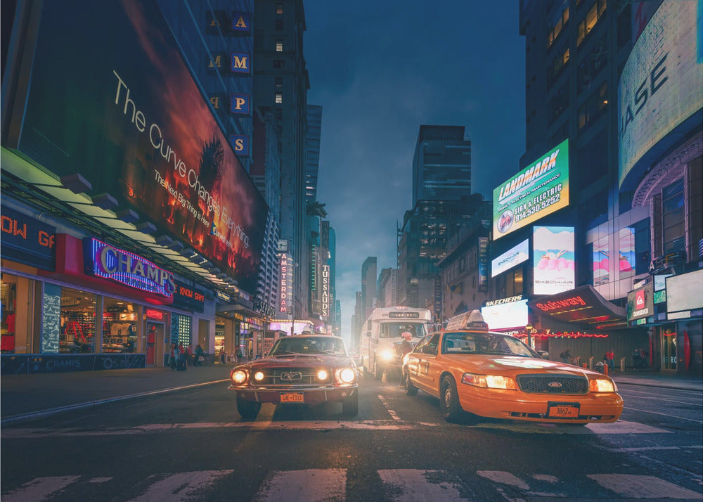 Traffic NYC - Poster / Art Print