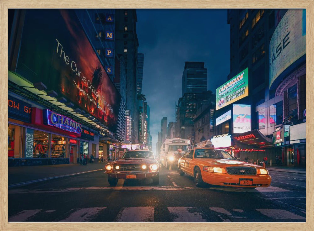 Traffic NYC - Poster / Art Print