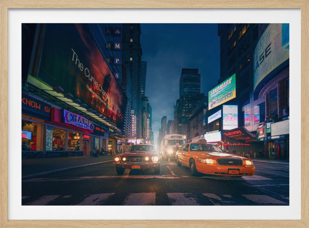 Traffic NYC - Poster / Art Print