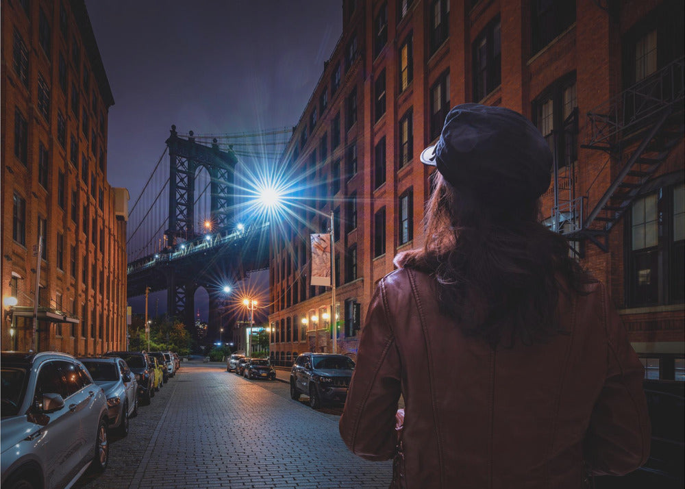 Manhattan bridge - Poster / Art Print