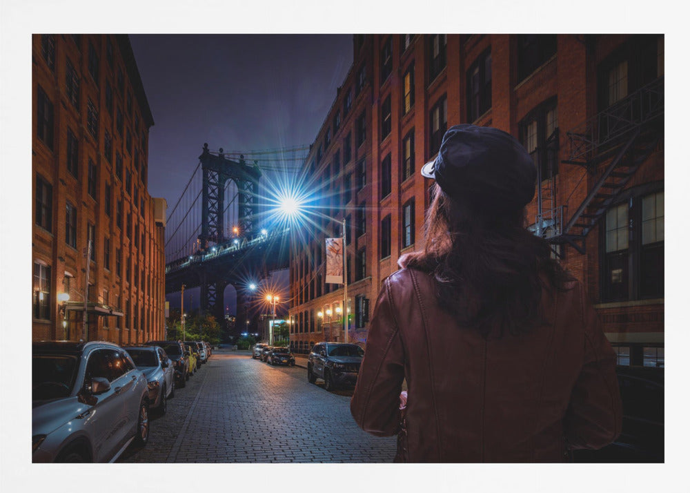Manhattan bridge - Poster / Art Print