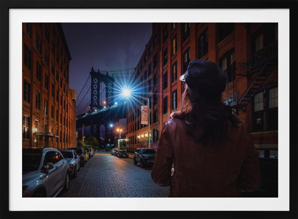 Manhattan bridge - Poster / Art Print