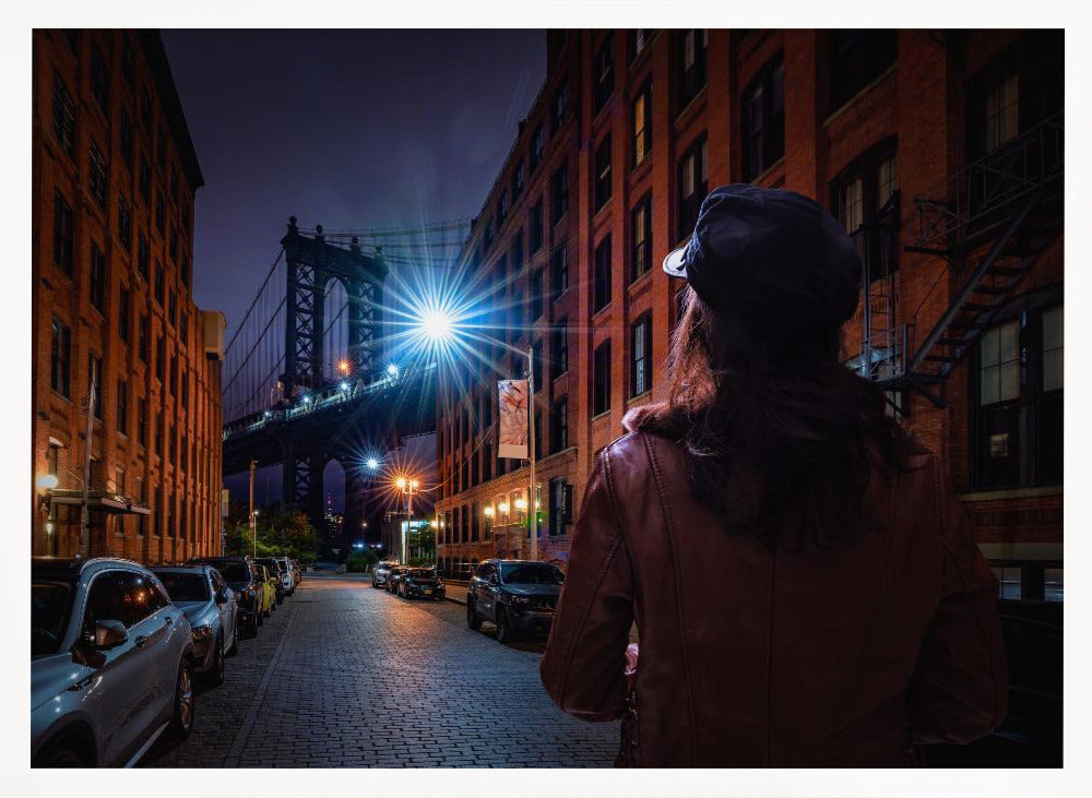 Manhattan bridge - Poster / Art Print