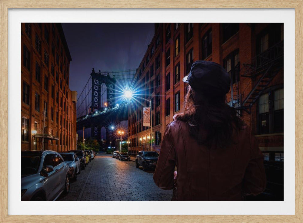 Manhattan bridge - Poster / Art Print