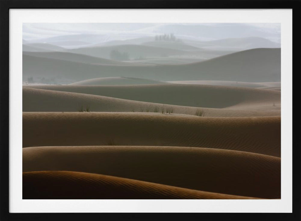 Foggy morning - Poster / Art Print