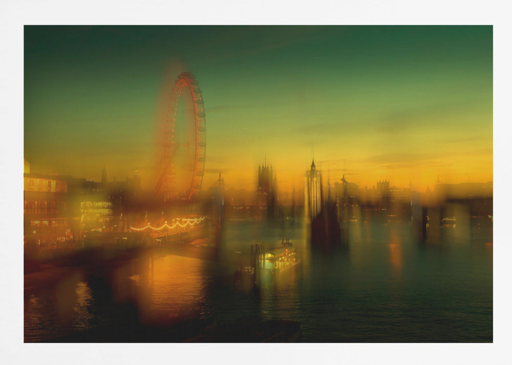 London at Dusk - Poster / Art Print