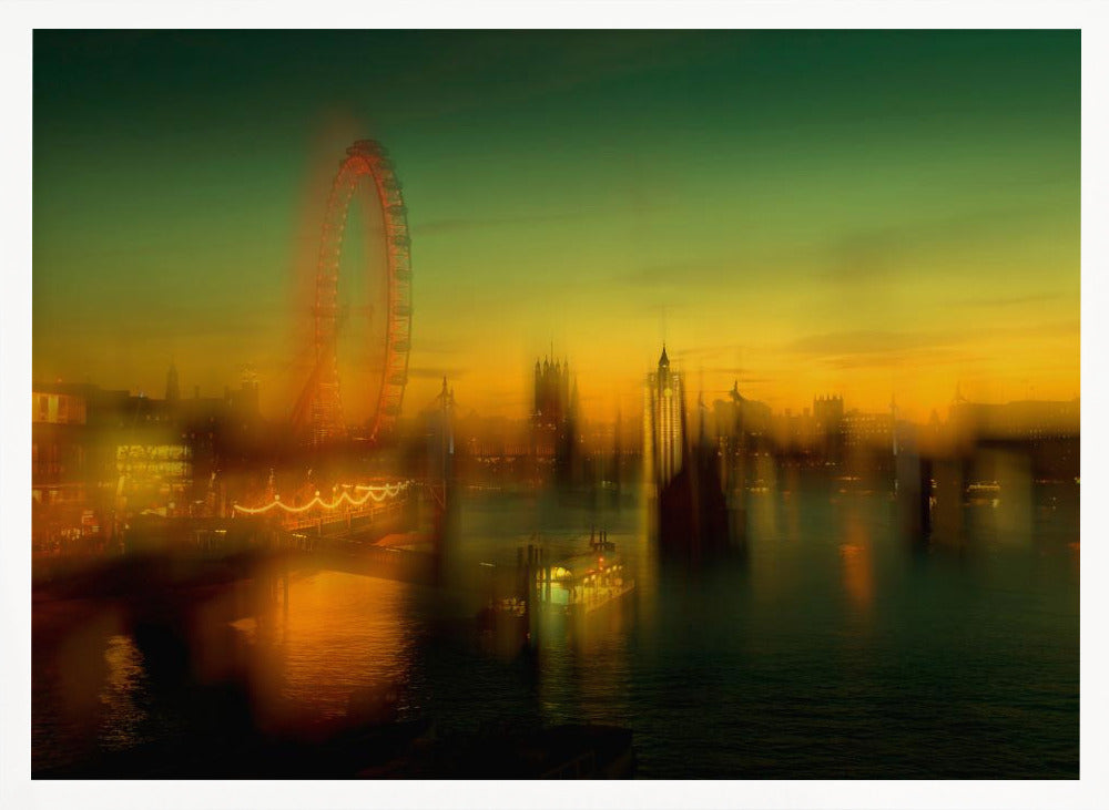 London at Dusk - Poster / Art Print