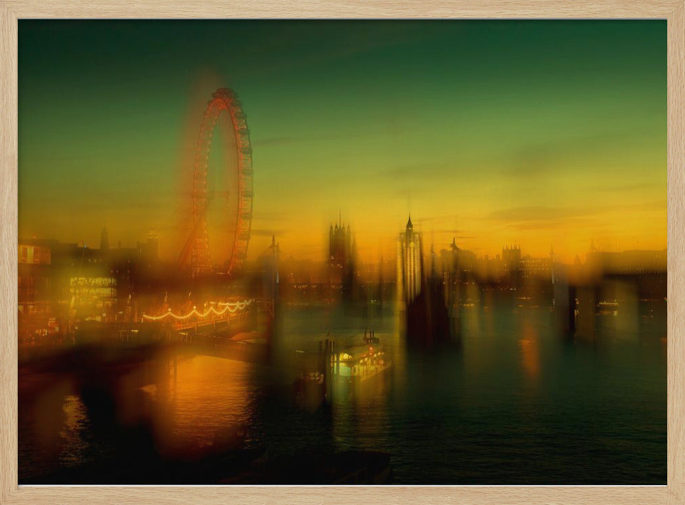 London at Dusk - Poster / Art Print