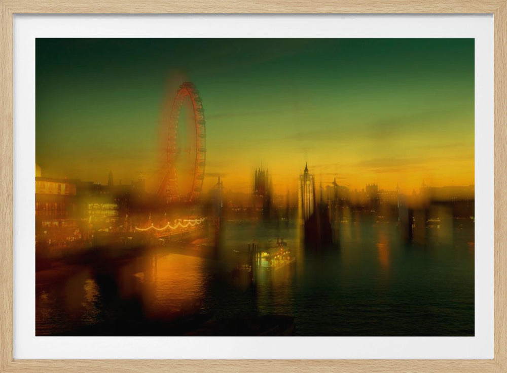 London at Dusk - Poster / Art Print