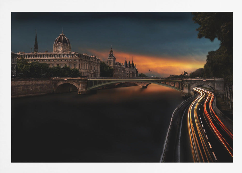 evening at La Concergierie - Poster / Art Print
