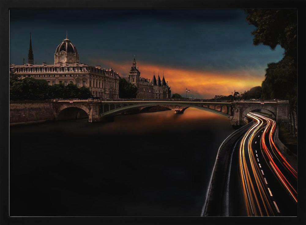 evening at La Concergierie - Poster / Art Print